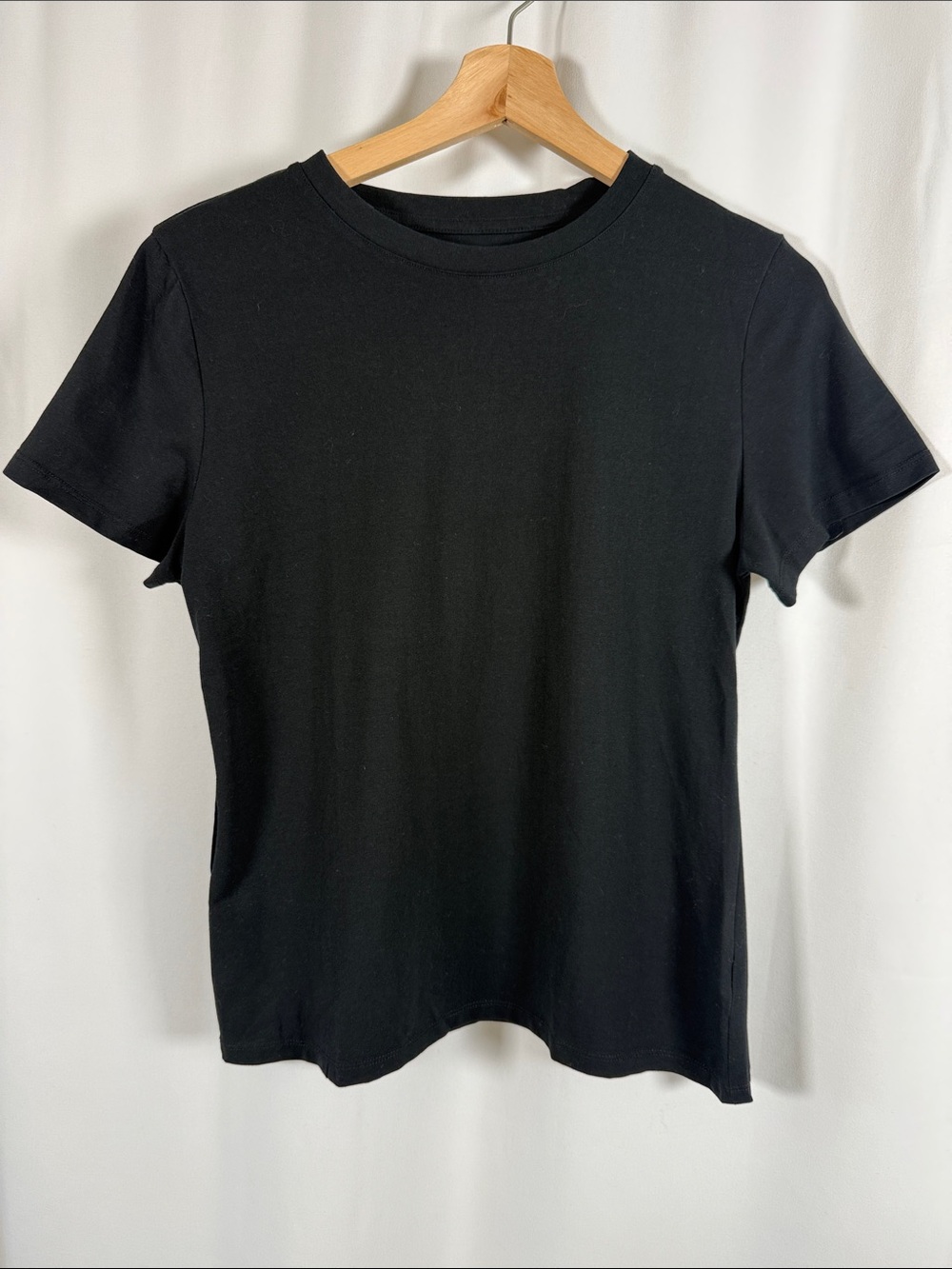 a new day Black Short-Sleeve Crewneck Tee
